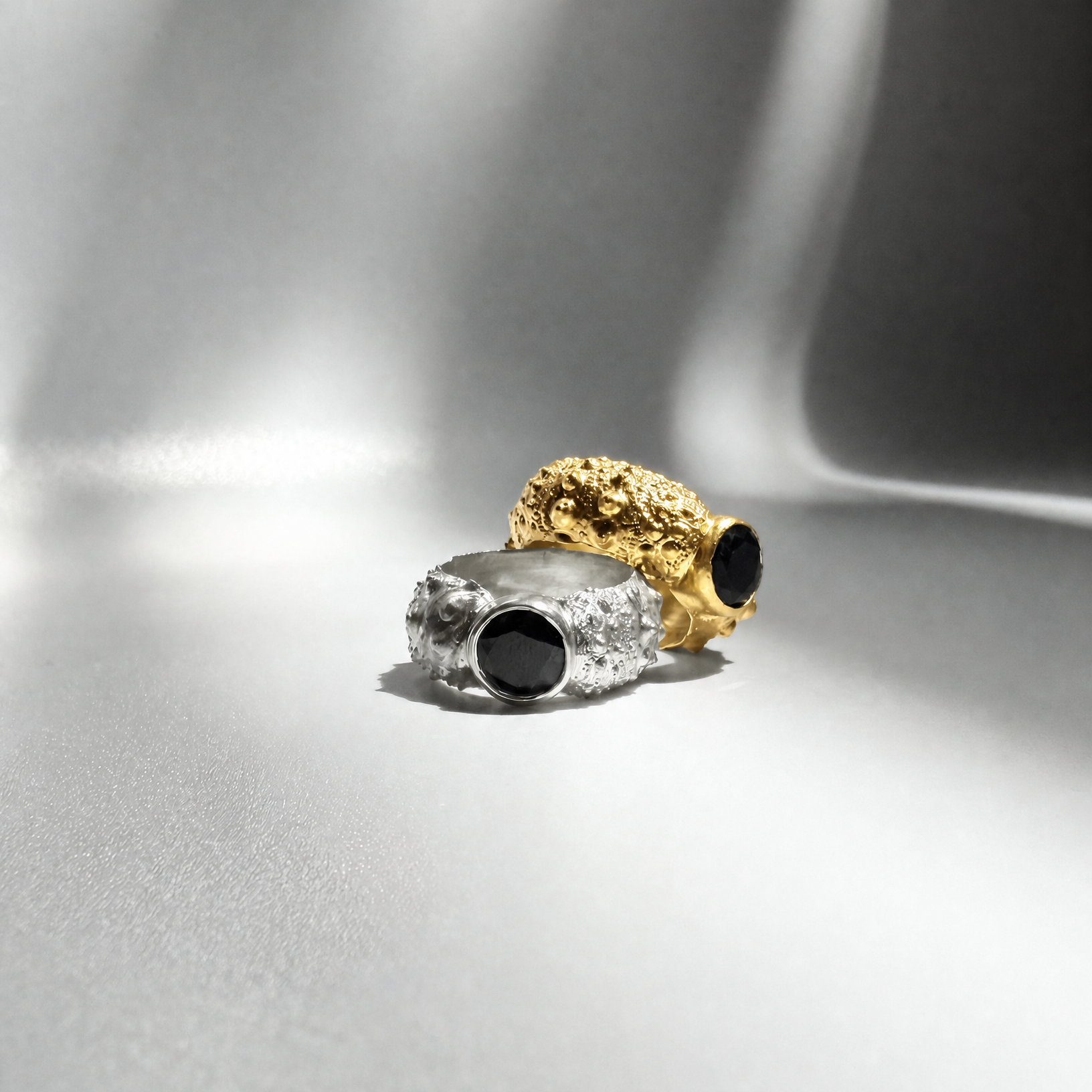Galene Urchin Stone Ring