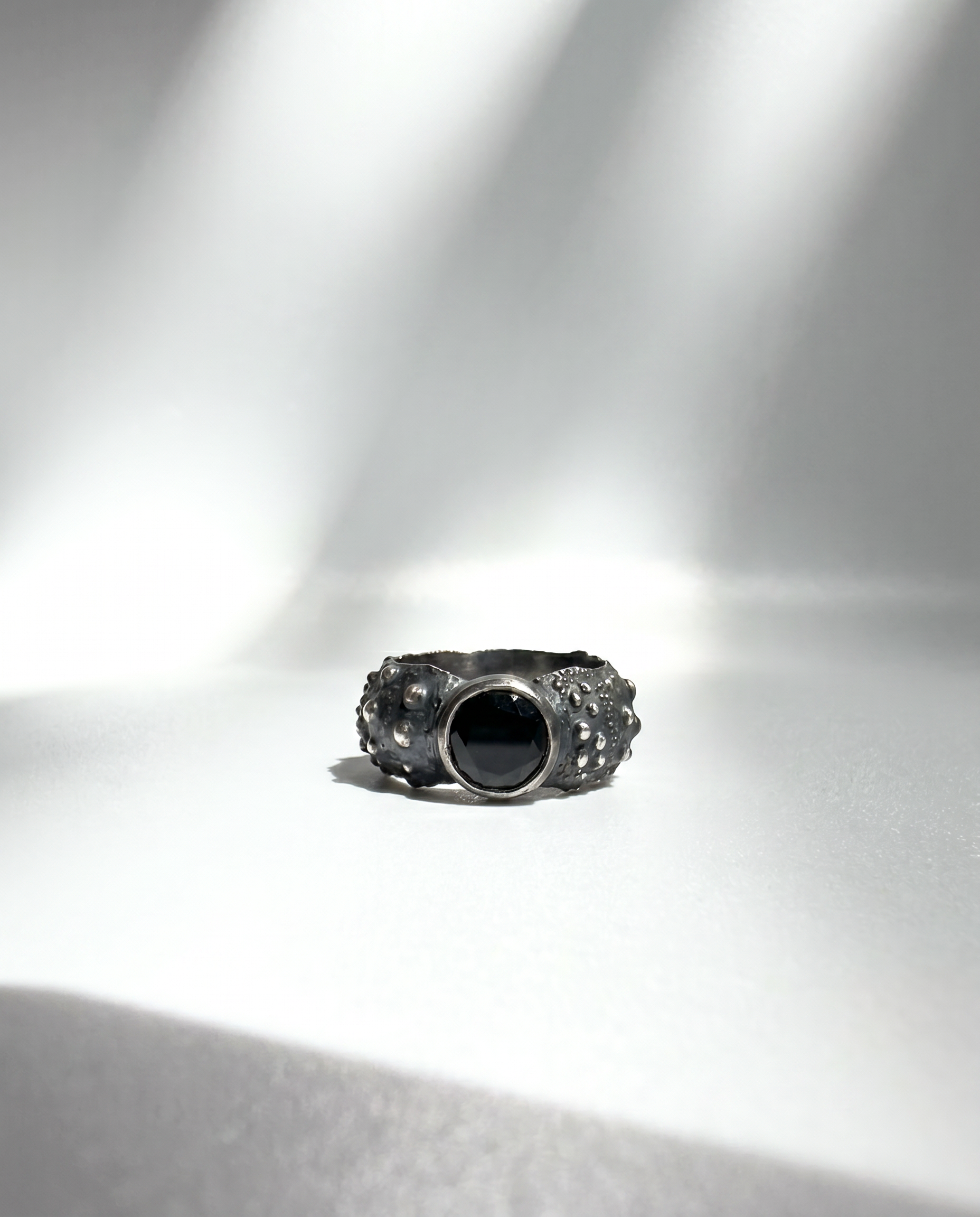 Galene Urchin Stone Ring